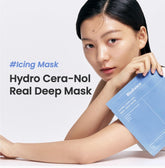 BIODANCE Hydro Cera-nol Real Deep Mask, Overnight Hydrogel Mask, Hydrating Facial Mask For Sensitive Skin, Redness Reducing & Quick Soothing Effect